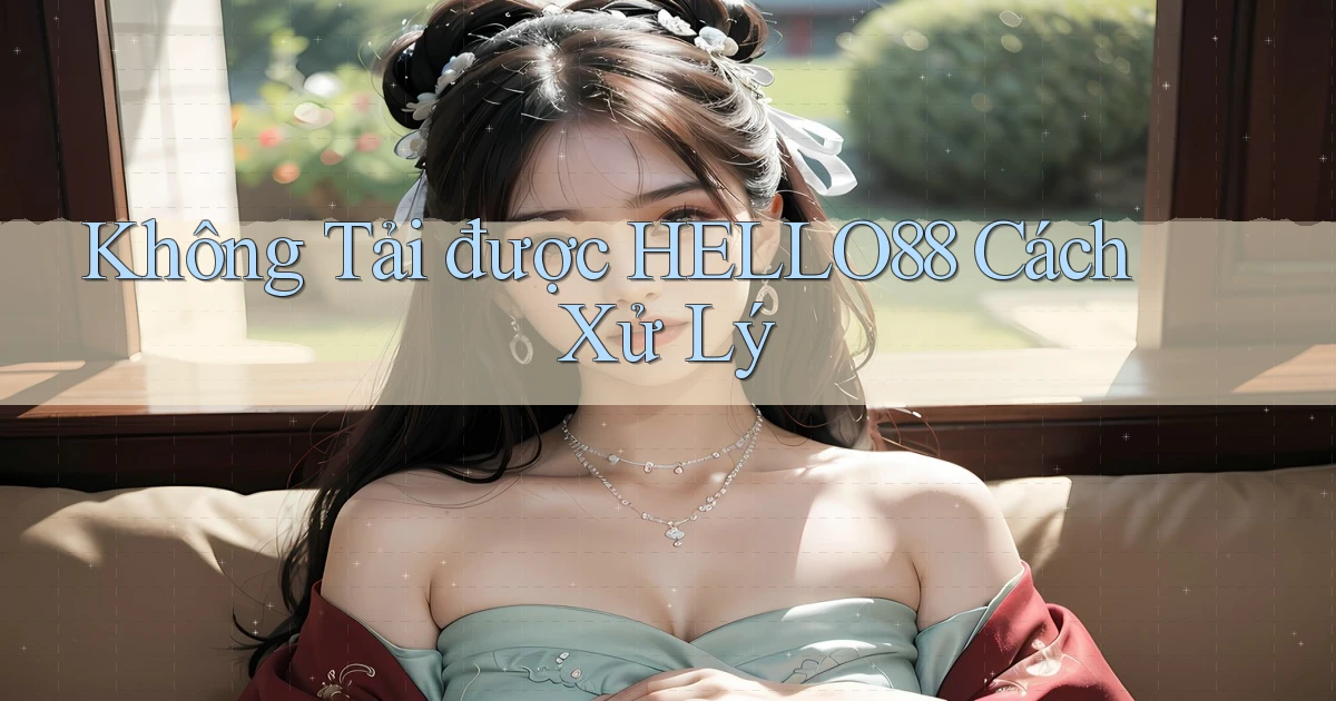 không tải được hello88 cách xử lý