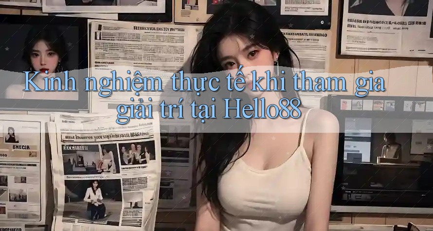 Kinh nghiệm thực tế khi tham gia giải trí tại Hello88