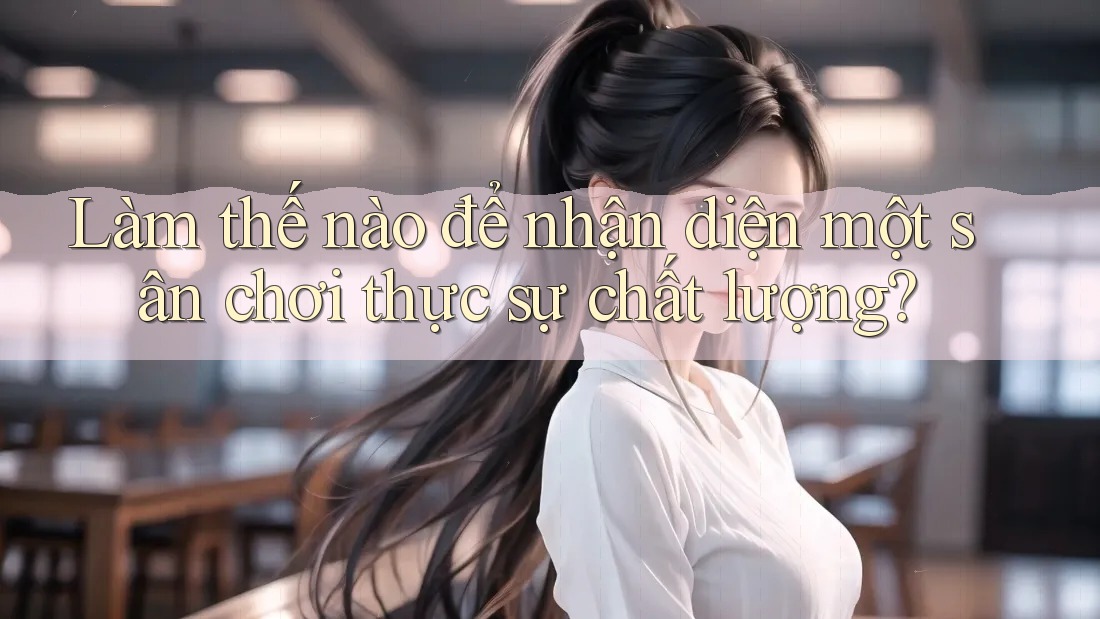 Làm thế nào để nhận diện một sân chơi thực sự chất lượng?