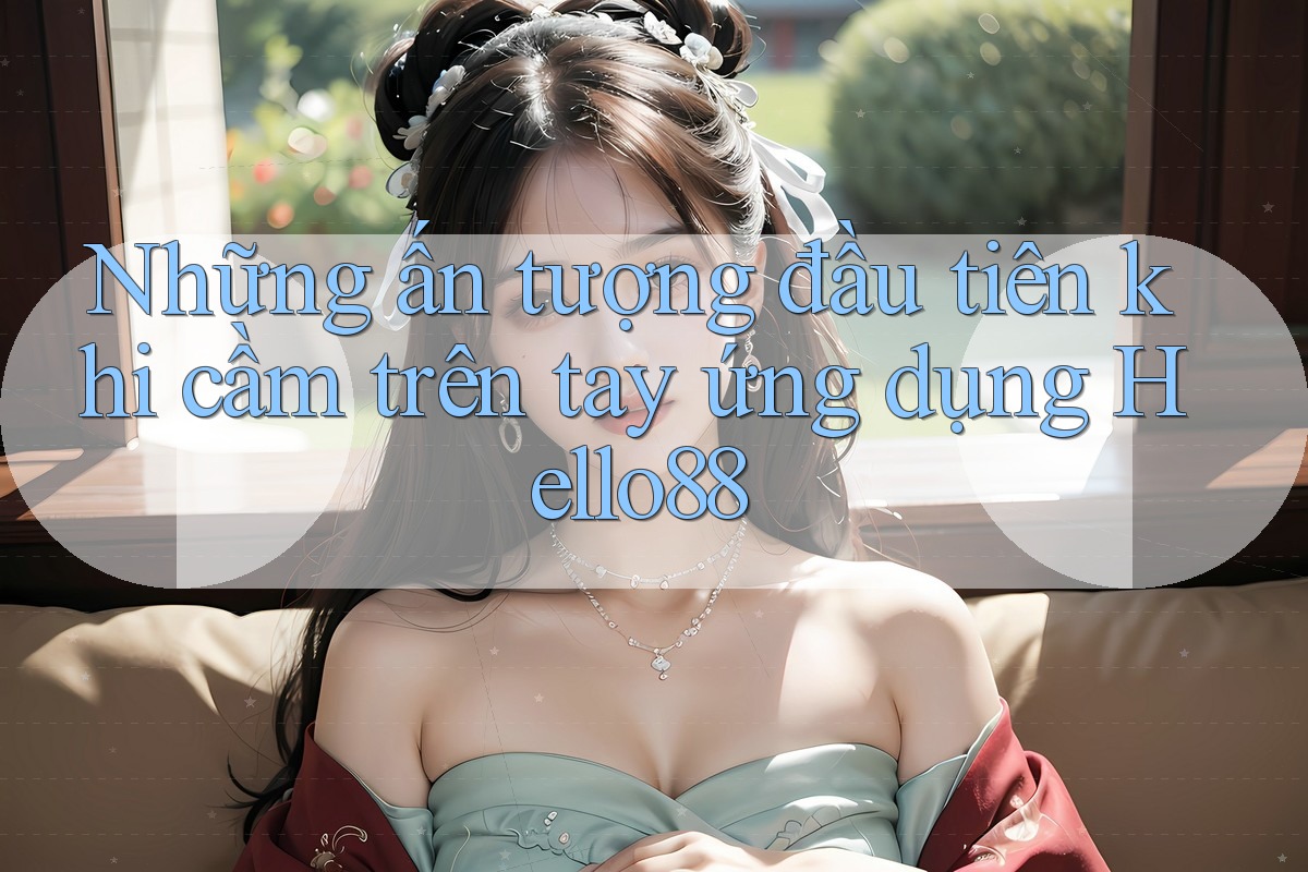 Những ấn tượng đầu tiên khi cầm trên tay ứng dụng Hello88
