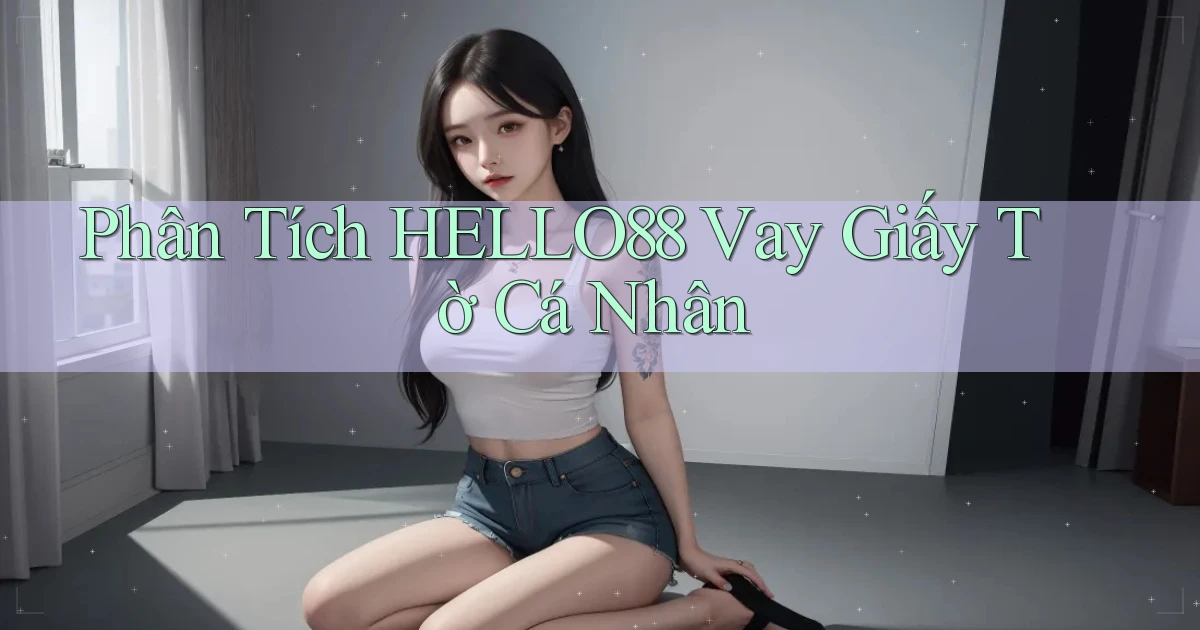 phân tích hello88 vay giấy tờ cá nhân