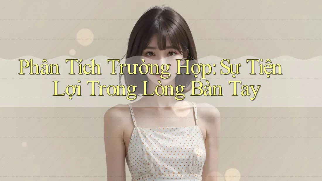 Phân Tích Trường Hợp: Sự Tiện Lợi Trong Lòng Bàn Tay