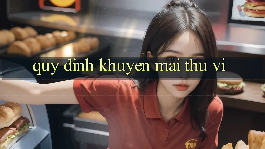 Quy định Khuyến Mãi Thú vị