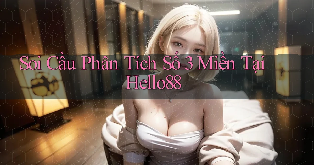 soi cầu phân tích số 3 miền tại hello88
