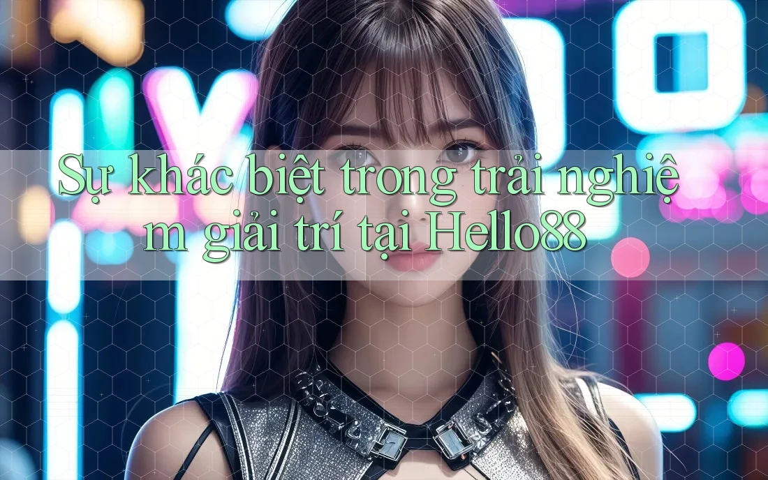 Sự khác biệt trong trải nghiệm giải trí tại Hello88