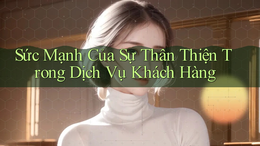 Sức Mạnh Của Sự Thân Thiện Trong Dịch Vụ Khách Hàng