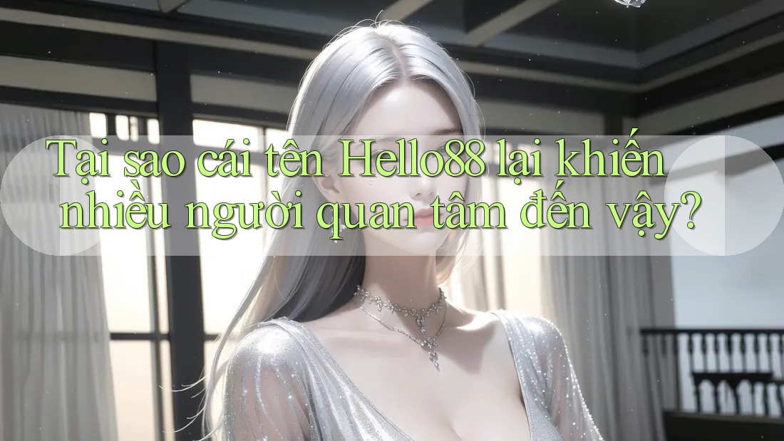 Tại sao cái tên Hello88 lại khiến nhiều người quan tâm đến vậy?