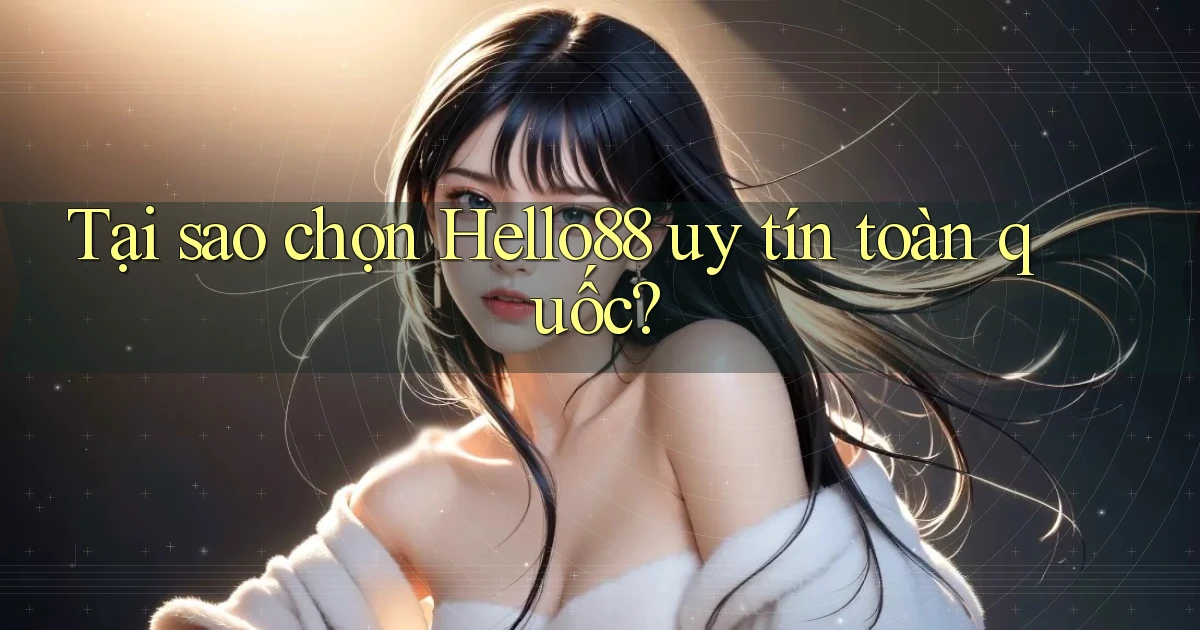 tại sao chọn hello88 uy tín toàn quốc