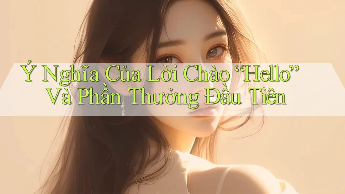 Ý Nghĩa Của Lời Chào “Hello” Và Phần Thưởng Đầu Tiên